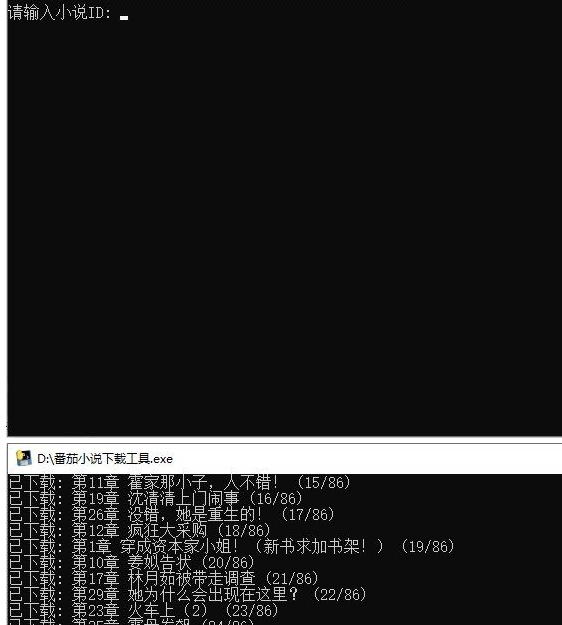 [Windows] 番茄小说下载工具